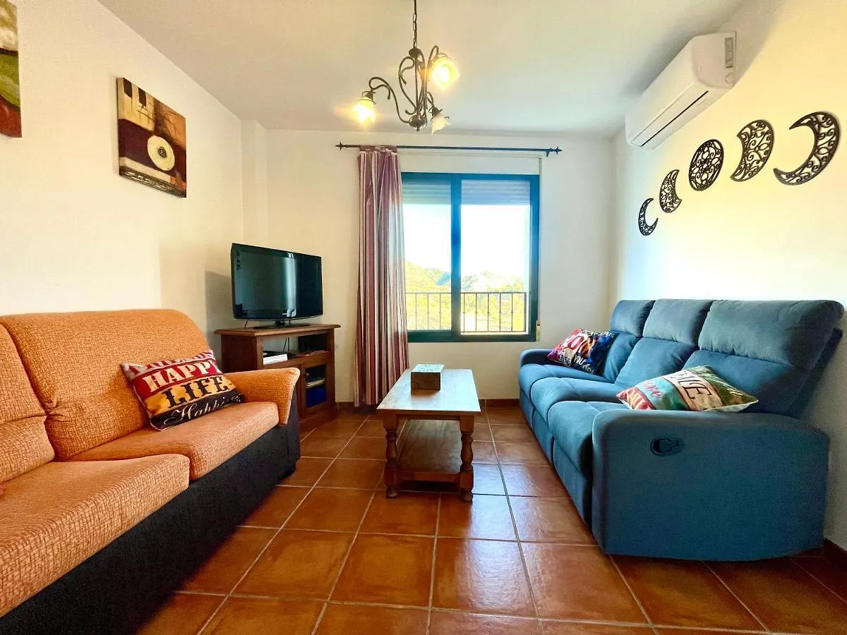 Apartamentos Axarquia , Frigiliana, Terraza Privada Con Vistas A La Montana Rio Y Al Mar