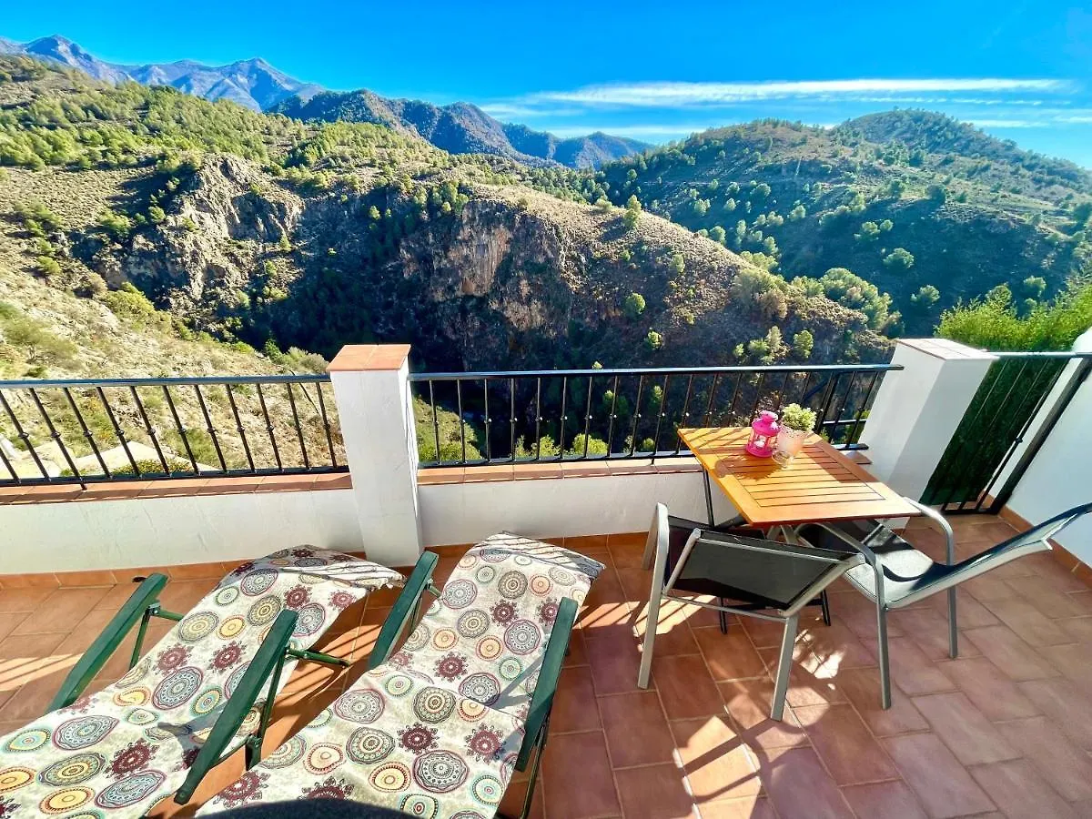 Apartamentos Axarquia , Frigiliana, Terraza Privada Con Vistas A La Montana Rio Y Al Mar アパート フリヒリアナ